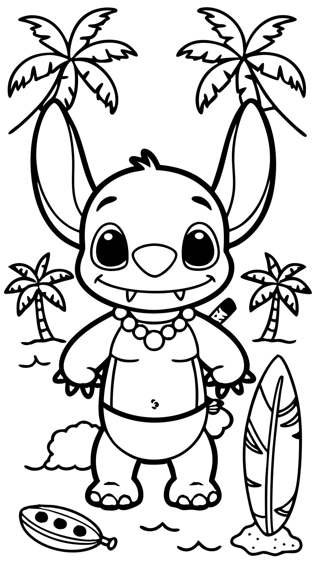 stitch coloring pages